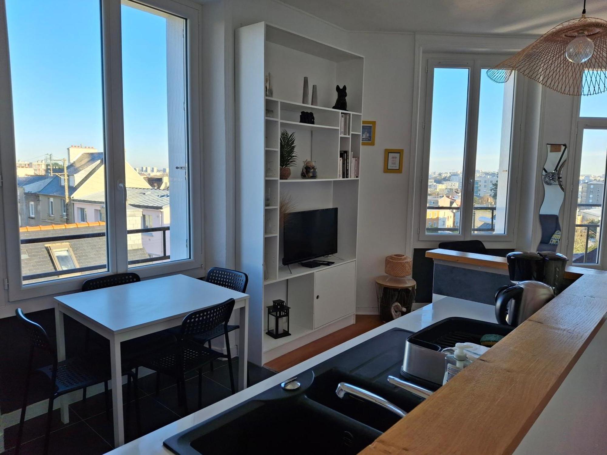 Appartement Lumineux Dans Les Hauts De Recouvrance Brest Eksteriør billede
