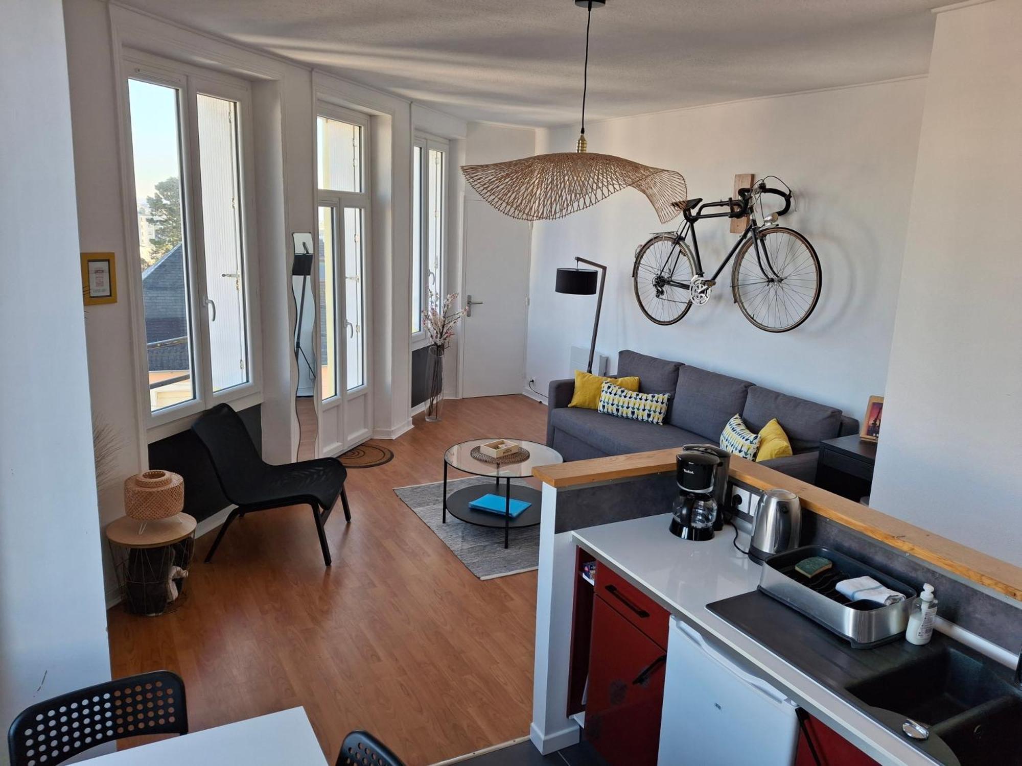 Appartement Lumineux Dans Les Hauts De Recouvrance Brest Eksteriør billede
